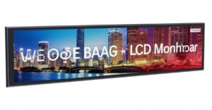 extra-wide digital signage